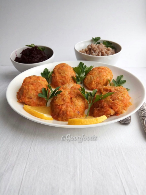 Морковные котлеты 